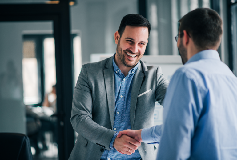 recruiter building a trusting relationship with the hiring manager