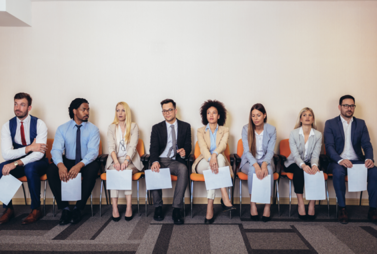 candidates interviewing for a role in finance