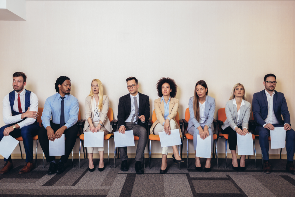 candidates interviewing for a role in finance