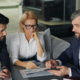 Hiring managers evaluating a financial services staffing partner
